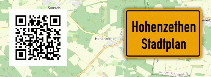 Stadtplan Hohenzethen