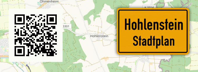 Stadtplan Hohlenstein