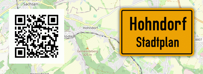 Stadtplan Hohndorf