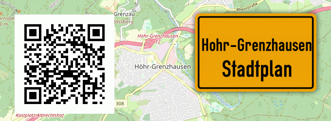 Stadtplan Hohr-Grenzhausen
