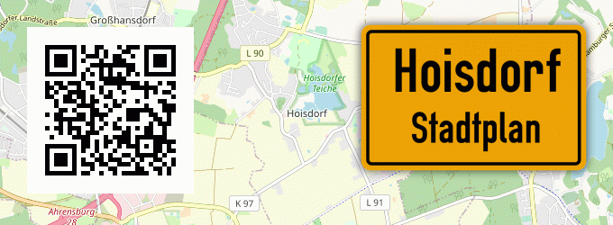 Stadtplan Hoisdorf