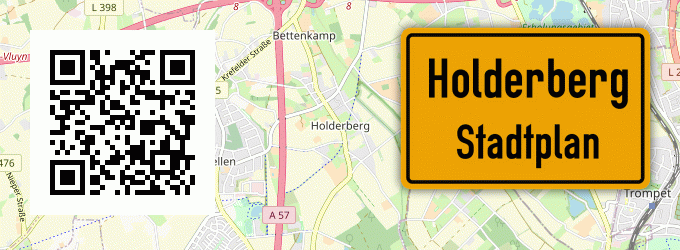 Stadtplan Holderberg