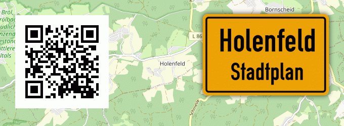 Stadtplan Holenfeld