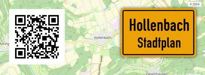 Stadtplan Hollenbach