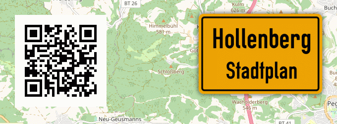 Stadtplan Hollenberg