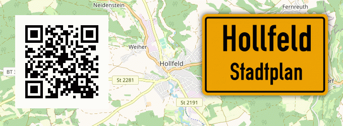 Stadtplan Hollfeld
