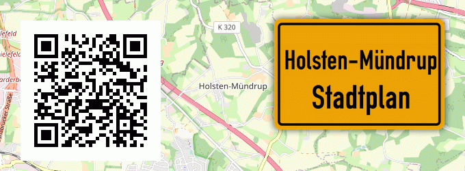 Stadtplan Holsten-Mündrup