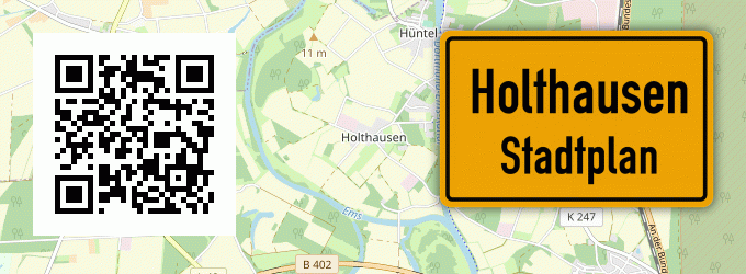 Stadtplan Holthausen