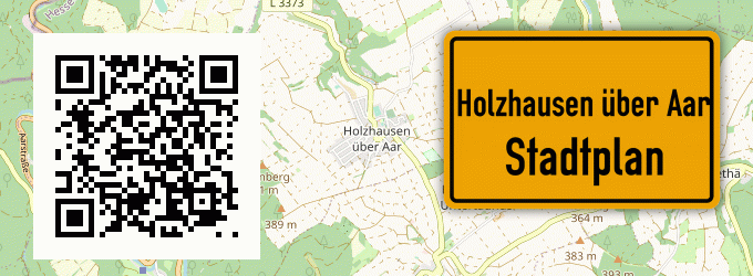 Stadtplan Holzhausen über Aar
