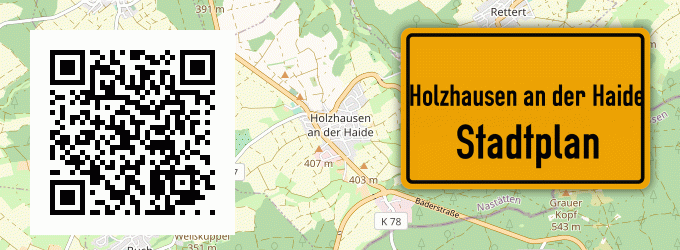 Stadtplan Holzhausen an der Haide