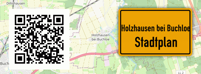 Stadtplan Holzhausen bei Buchloe