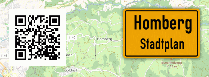 Stadtplan Homberg