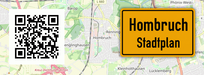 Stadtplan Hombruch