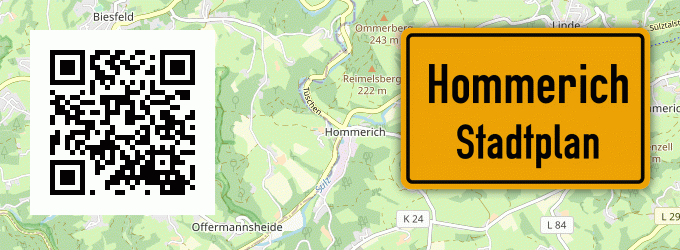 Stadtplan Hommerich