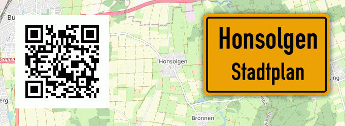 Stadtplan Honsolgen