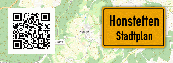 Stadtplan Honstetten
