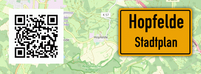 Stadtplan Hopfelde