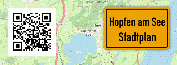 Stadtplan Hopfen am See