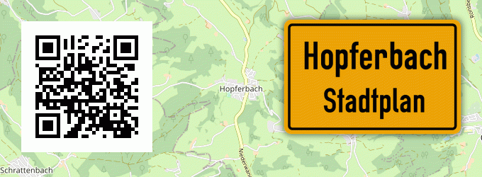 Stadtplan Hopferbach, Allgäu