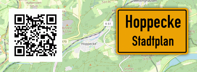 Stadtplan Hoppecke