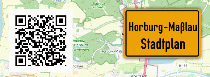 Stadtplan Horburg-Maßlau