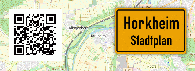 Stadtplan Horkheim