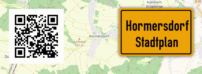 Stadtplan Hormersdorf, Mittelfranken