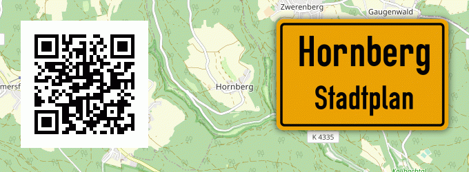 Stadtplan Hornberg