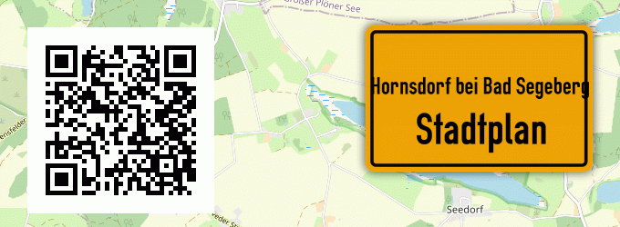 Stadtplan Hornsdorf bei Bad Segeberg