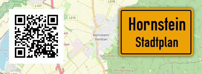 Stadtplan Hornstein