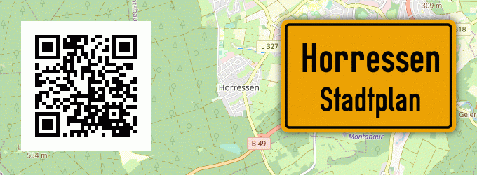 Stadtplan Horressen