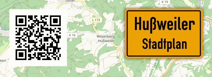 Stadtplan Hußweiler