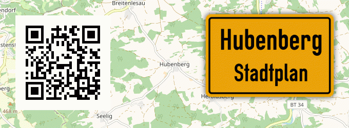 Stadtplan Hubenberg