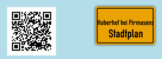 Stadtplan Huberhof bei Pirmasens