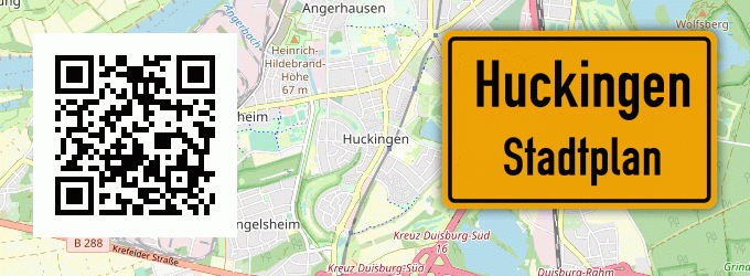 Stadtplan Huckingen