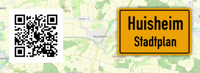 Stadtplan Huisheim