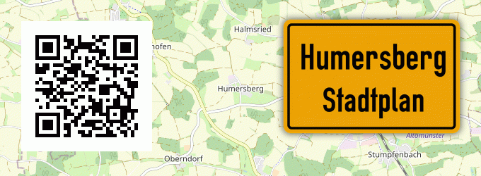 Stadtplan Humersberg