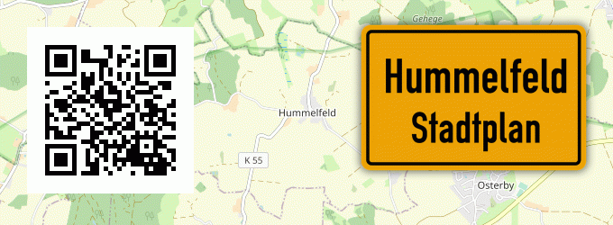 Stadtplan Hummelfeld