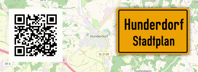 Stadtplan Hunderdorf