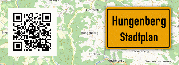 Stadtplan Hungenberg