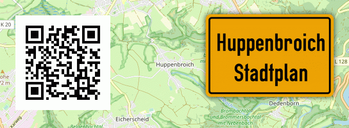 Stadtplan Huppenbroich