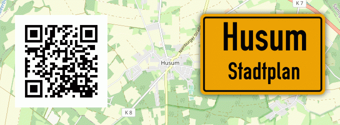 Stadtplan Husum