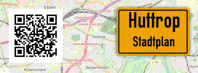 Stadtplan Huttrop