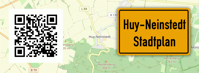 Stadtplan Huy-Neinstedt