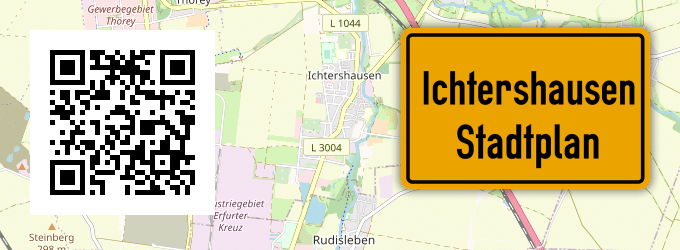 Stadtplan Ichtershausen