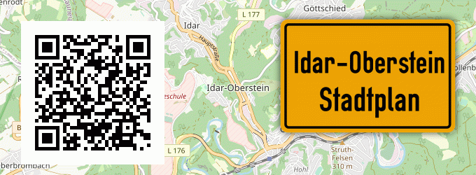 Stadtplan Idar-Oberstein