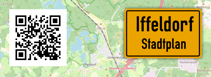 Stadtplan Iffeldorf