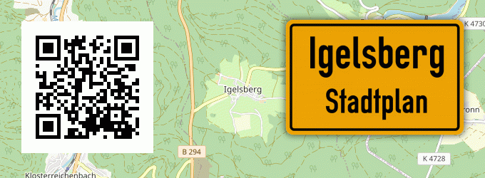 Stadtplan Igelsberg