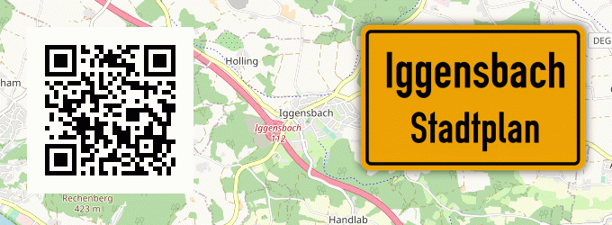 Stadtplan Iggensbach