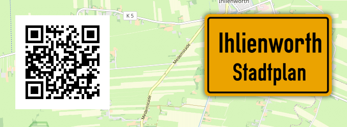 Stadtplan Ihlienworth